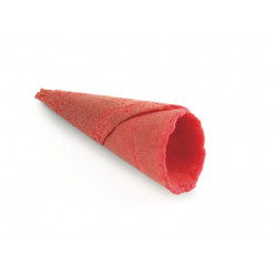 MINI CONO GALLETA TOMATE 75mm (DIS504) 1/260un. + PALETA CARTÓN